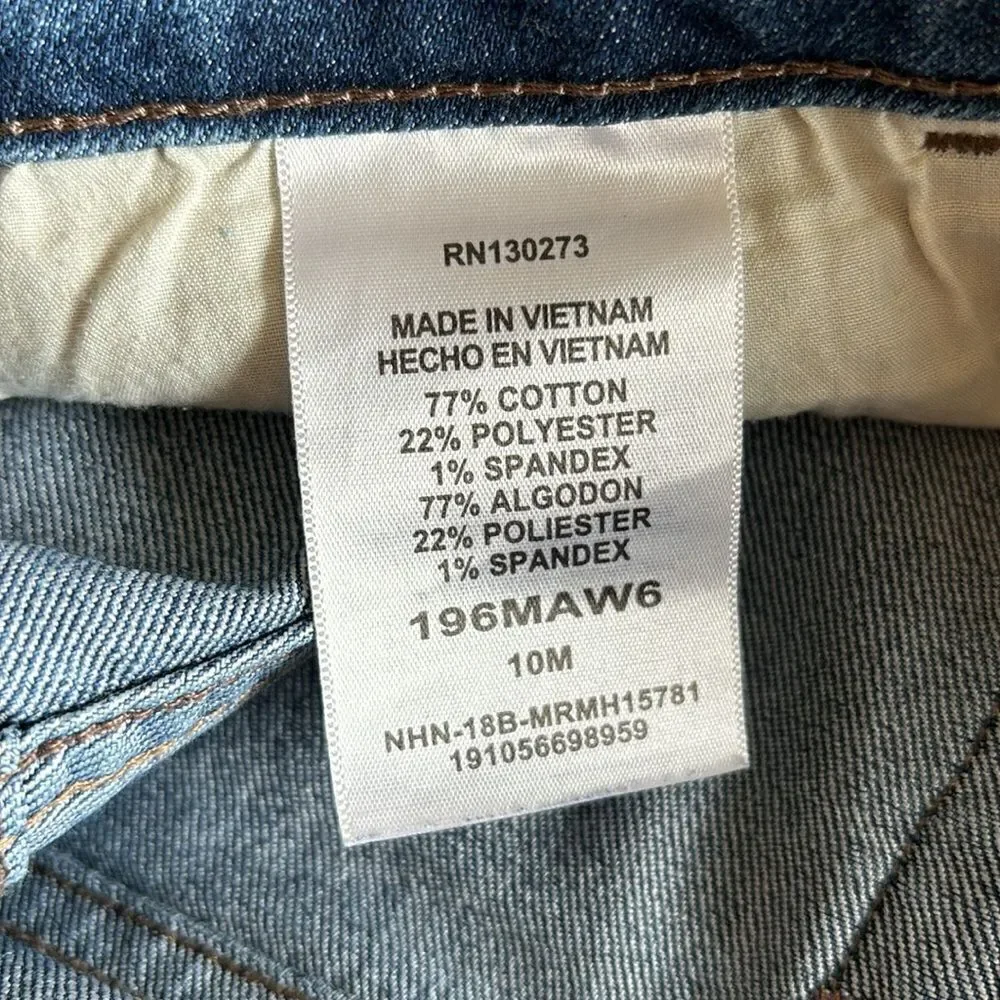 Vintage riders by Lee mid rise 5” inseam Jean shorts women’s‎ size 10